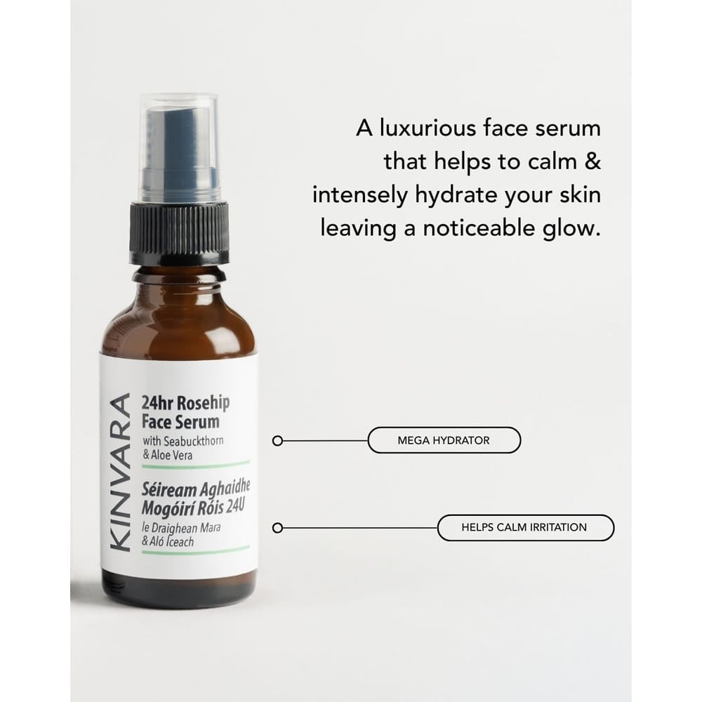 Kinvara Skincare Serum Kinvara 24Hr Rosehip Face Serum 30ml