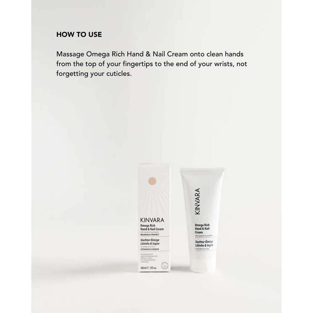 Kinvara Skincare Hand Cream Kinvara Omega Rich Hand & Nail Cream 60ml