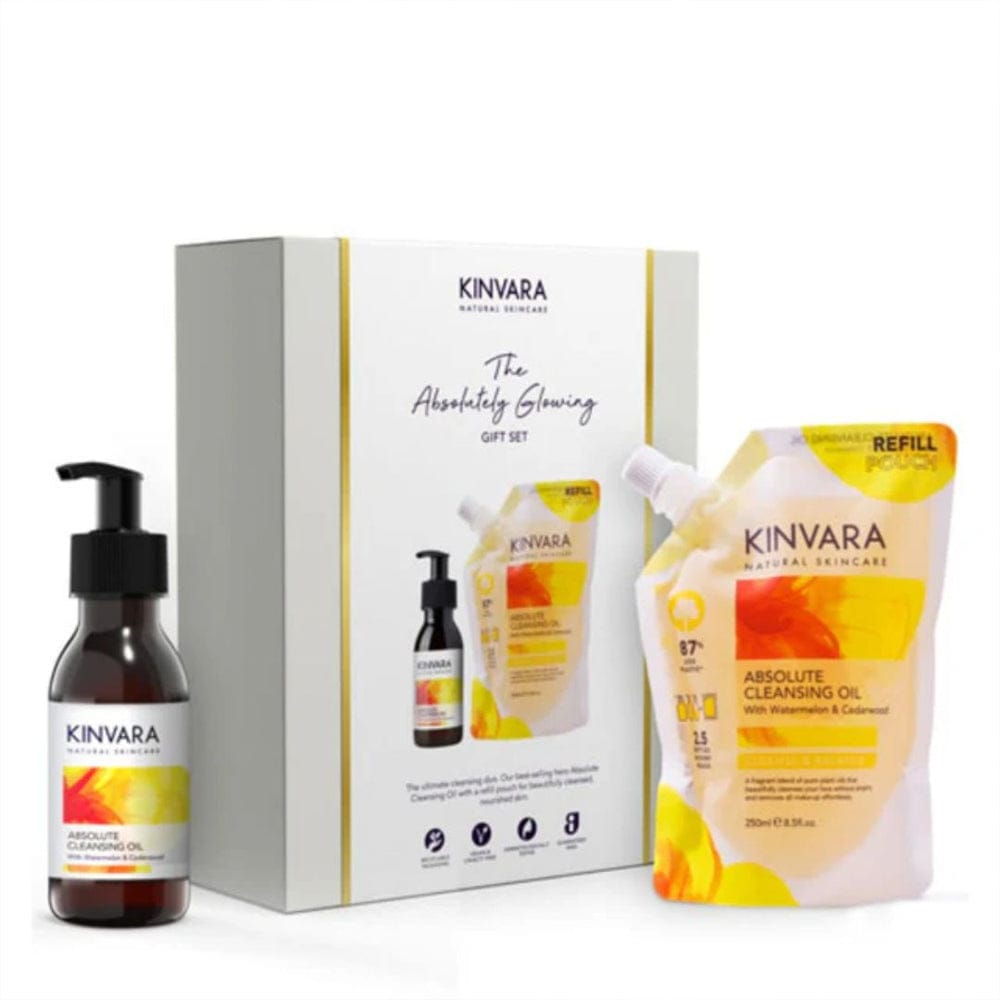 Kinvara Skincare Cleansing Oil Kinvara The Absolutely Glowing Gift Set