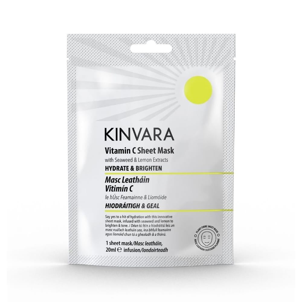 Kinvara Skincare Sheet Mask Kinvara Vitamin C Sheet Mask