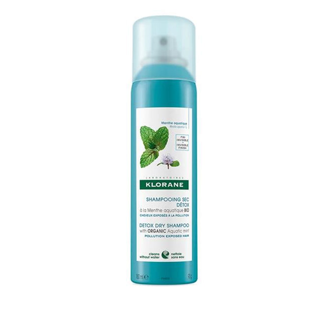 Klorane Dry Shampoo Klorane Detox Aquatic Mint Dry Shampoo 150ml