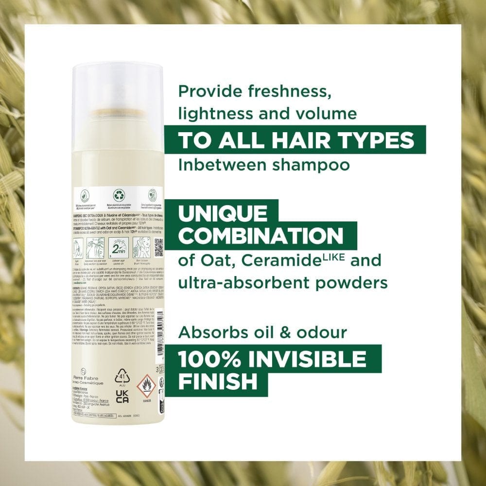 Klorane Dry Shampoo Klorane Extra Gentle Dry Shampoo For All Hair types 250ml
