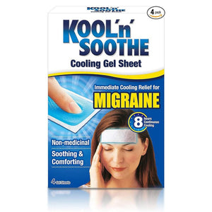 You added <b><u>Kool N Smoothe Migraine Relief Gel Sheets</u></b> to your cart.