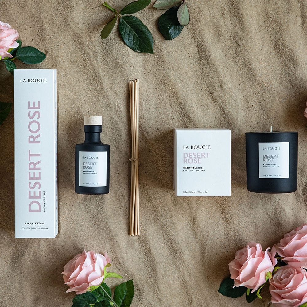 La Bougie Candle La Bougie Desert Rose Candle
