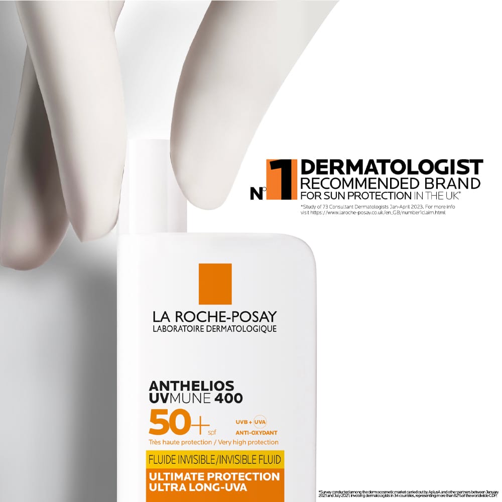 La Roche-Posay Sun Protection La Roche Posay Anthelios UVMune 400 Invisible Fluid SPF50+ Sun Cream 50ml