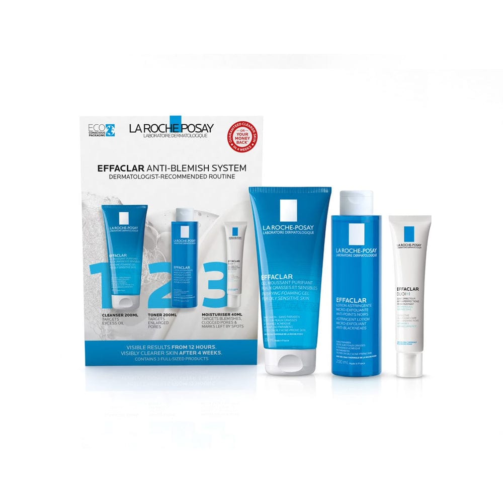 La Roche-Posay Effaclar 3-Step Anti Blemish System| Meaghers Pharmacy