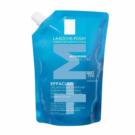 La Roche-Posay Cleanser Refill Pouch 400ml La Roche-Posay Effaclar Purifying Cleansing Gel 400ml