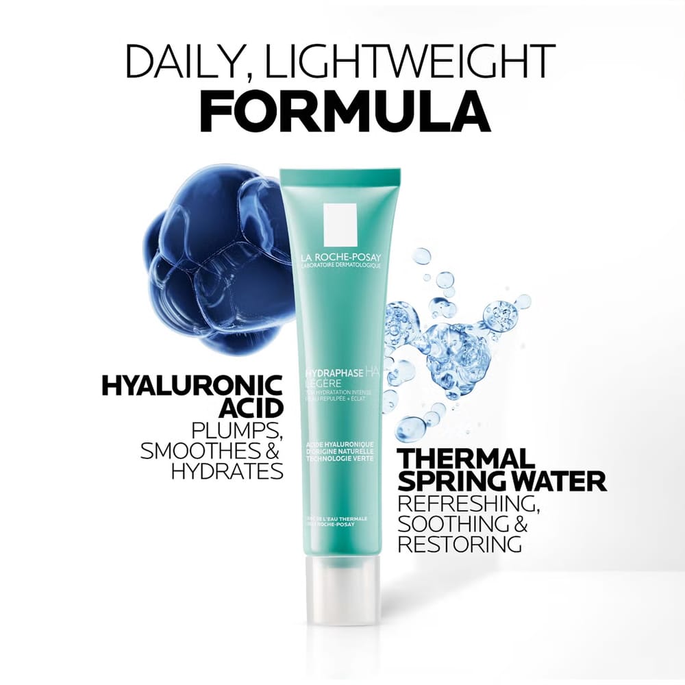 La Roche-Posay Moisturiser La Roche-Posay Hydraphase HA Light Hyaluronic Acid Moisturiser 40ml