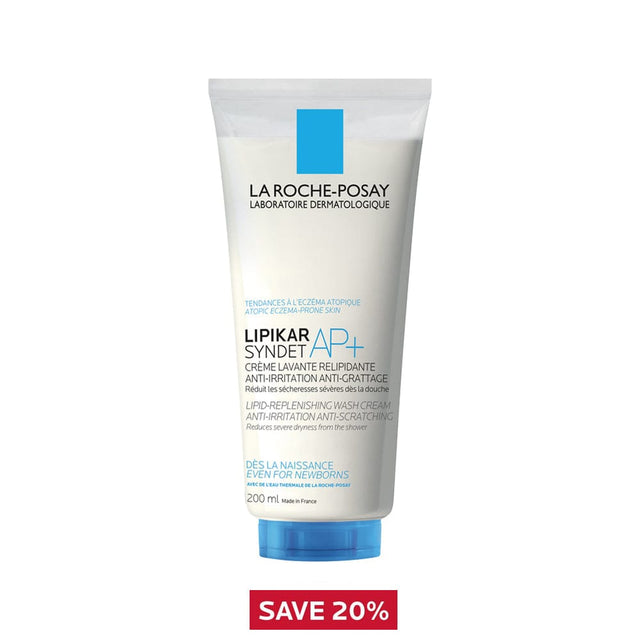 La Roche-Posay Body Wash 200ml La Roche-Posay Lipikar Syndet Ap+Save 20%