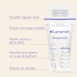 Lansinoh Breast Feeding Accessory Lansinoh Pre-Sterilised Breastmilk Storage Bags