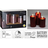 Koopman Candle Red LED Candle Collection