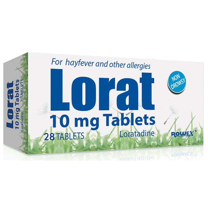 Meaghers Pharmacy Allergy Relief Lorat 10mg Loratidine Tablets 28's