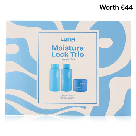 Luna Professional Haircare Haircare Set Luna Professional Hydrate Moisture Lock Trio Haircare Set