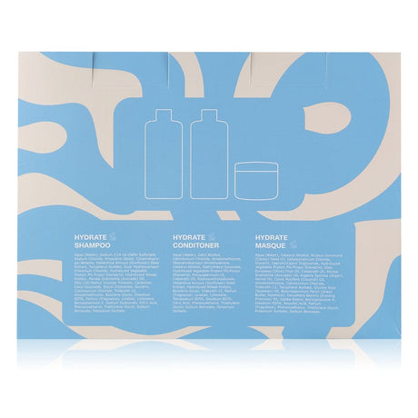 Luna Professional Haircare Haircare Set Luna Professional Hydrate Moisture Lock Trio Haircare Set