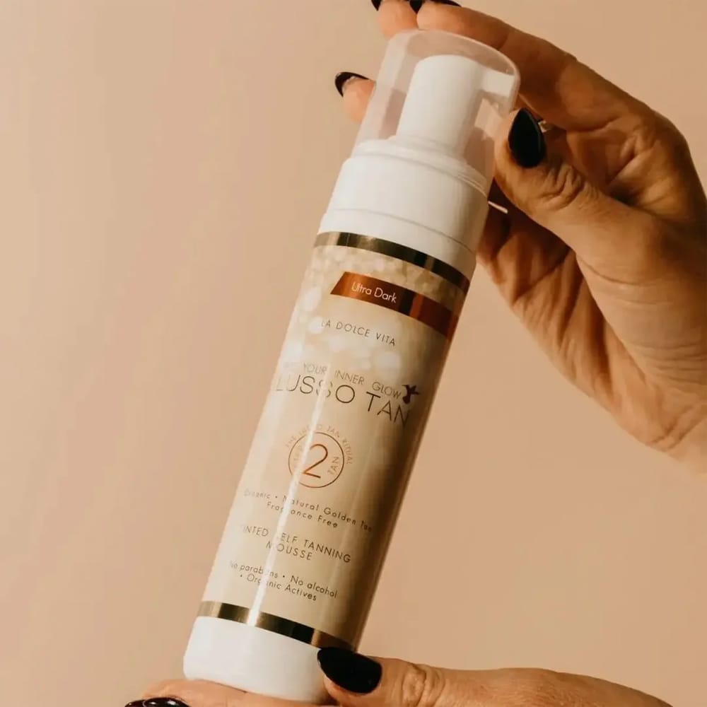 Lusso Tan Tanning Mousse Lusso Tan La Dolce Vita Tinted Self Tan Mousse 200ml