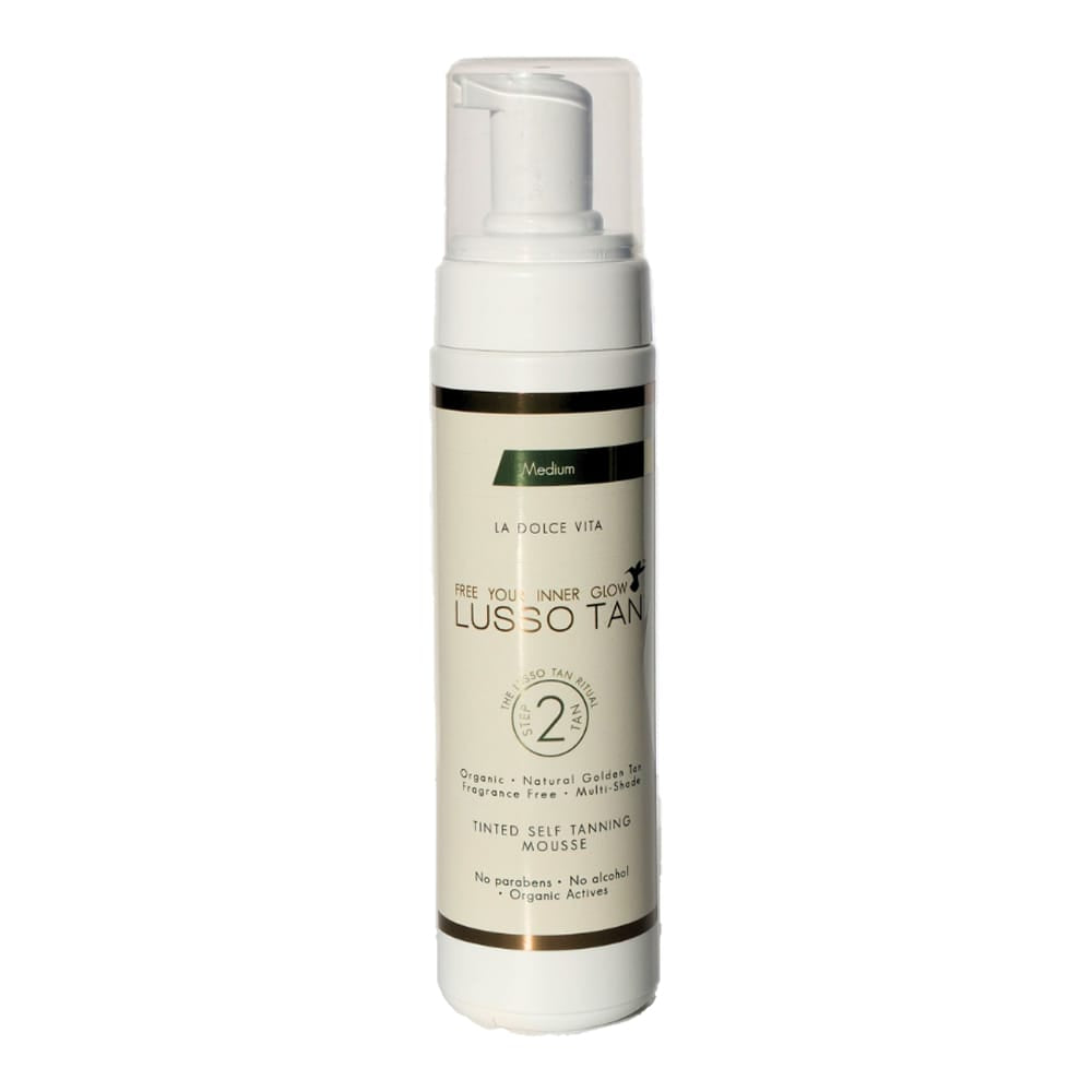 Lusso Tan Tanning Mousse Lusso Tan La Dolce Vita Tinted Self Tan Mousse 200ml