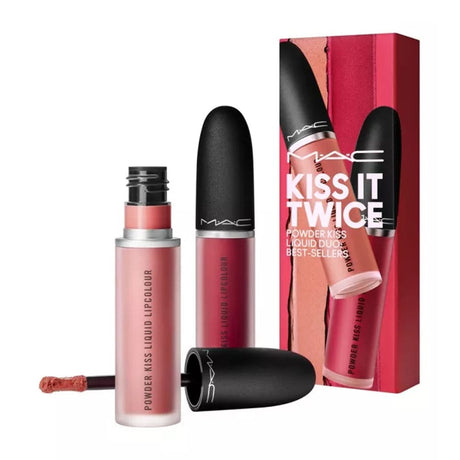 MAC Lipstick MAC Kiss It Twice Powder Kiss Liquid Duo