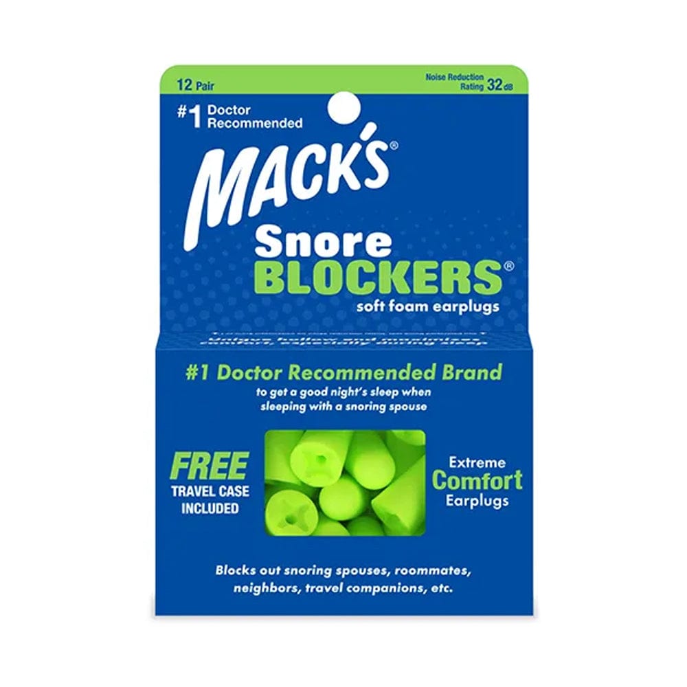 Mack's Snore Blockers Soft Foam Earplugs Meaghers Pharmacy
