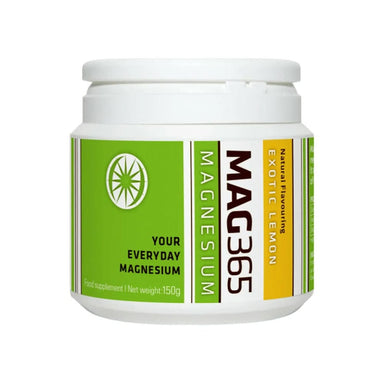 Mag365 Vitamins & Supplements 150g MAG365 Magnesium Supplement Exotic Lemon
