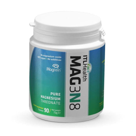 Prizmag Vitamins & Supplements Mag3N8 Pure Magnesium Threonate 90 Capsules
