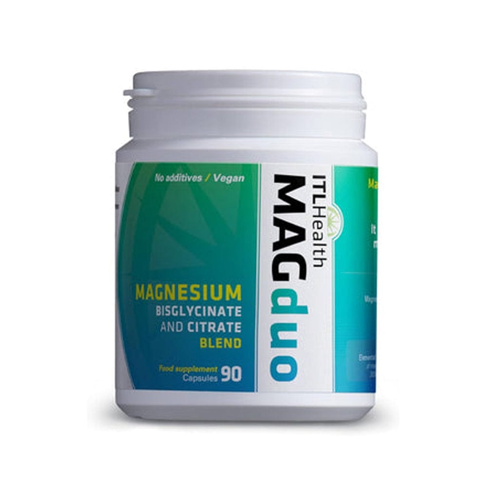 MAGduo Vitamins & Supplements MAGduo Magnesium Bisglycinate & Citrate Blend 90 Capsules