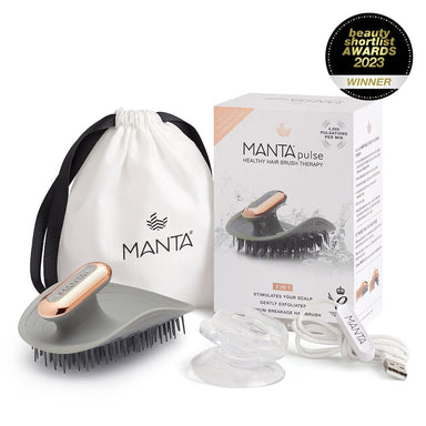 Manta Electric Scalp Brush Manta Pulse Ultimate Healthy Hair & Scalp Therapy Electric Brush