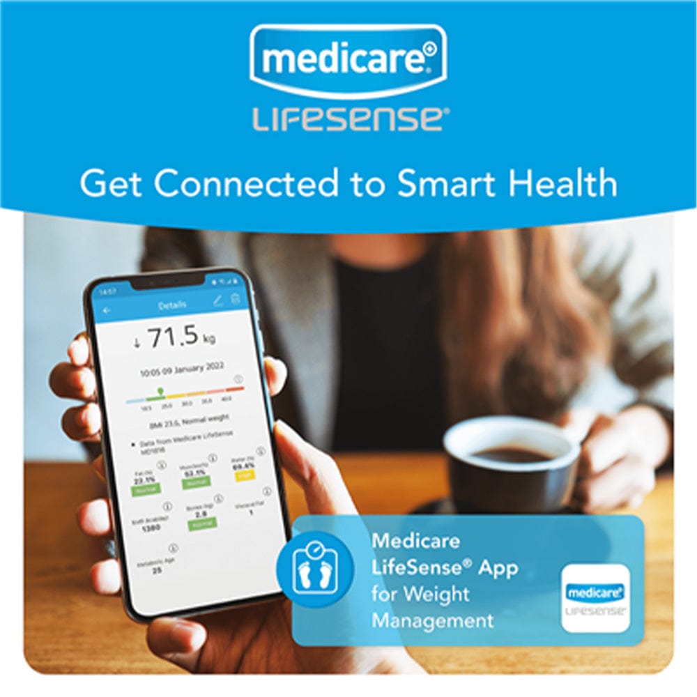 Lifesense Mini Medicare Lifesense Body Analysis Smart Scales | Meaghers Pharmacy