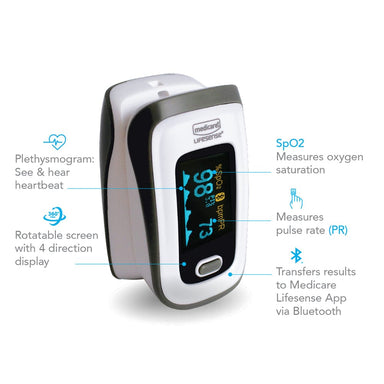 Medicare Pulse Oximeter Medicare Lifesense Finger Bluetooth Pulse Oximeter