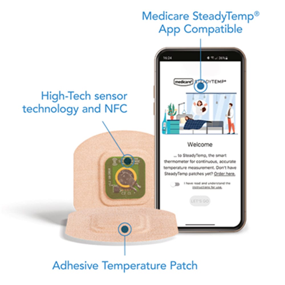 Medicare Thermometer Medicare Steadytemp Smart Thermometer