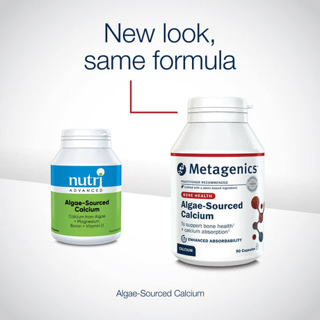 Metagenics Vitamins & Supplements Metagenics Algae Sourced Calcium 90 Capsules