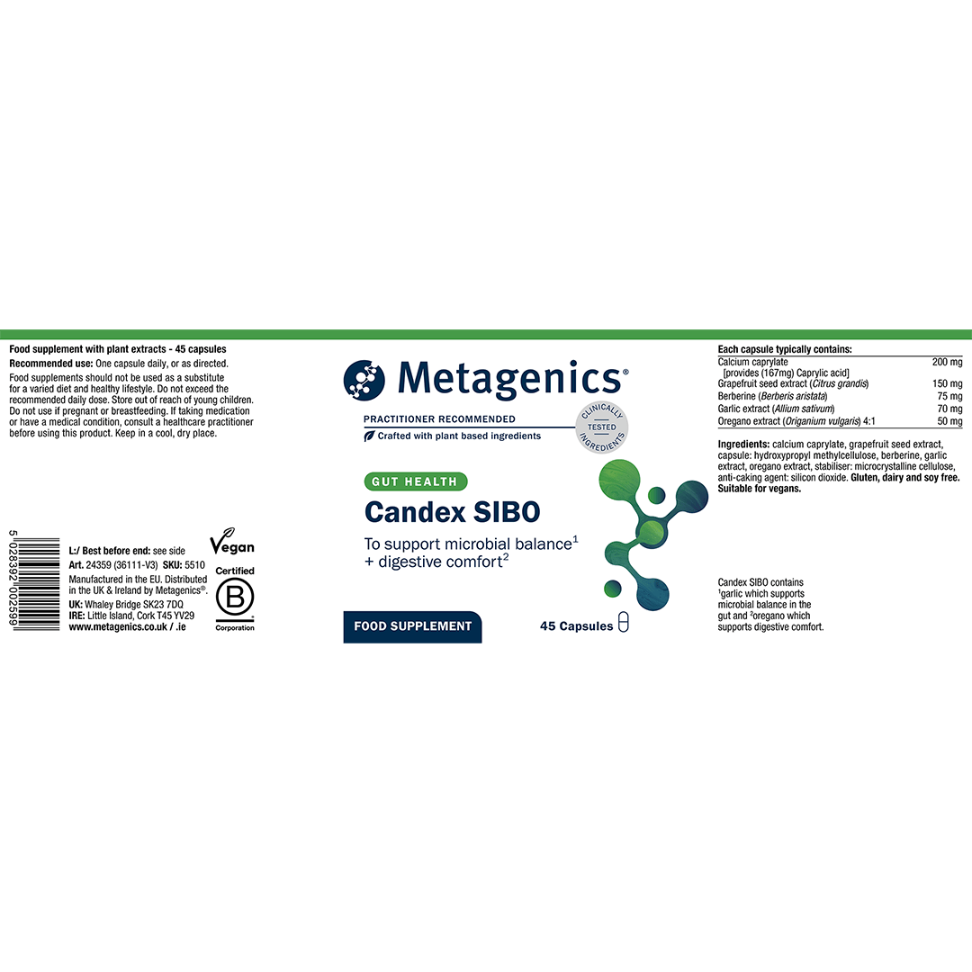 Metagenics Vitamins & Supplements Metagenics Candex SIBO 45 Capsules