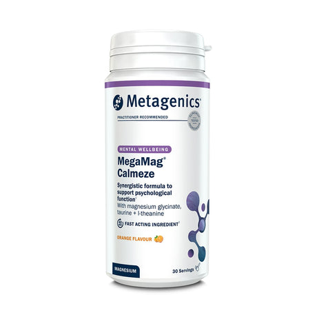 Metagenics Vitamins & Supplements Orange Metagenics MegaMag® Calmeze 30 Servings