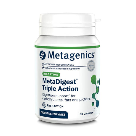 Metagenics Vitamins & Supplements 120 Capsules Metagenics MetaDigest Triple Action