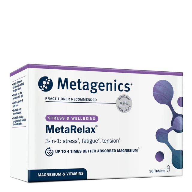 Metagenics Vitamins & Supplements 30 Tablets Metagenics MetaRelax® Tablets