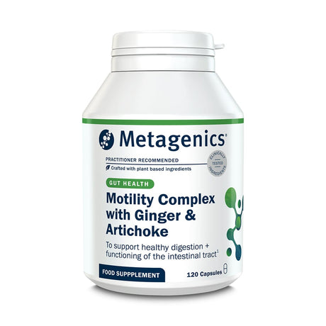 Metagenics Vitamins & Supplements Metagenics Motility Complex with Ginger + Artichoke 120 Capsules