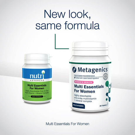 Metagenics Vitamins & Supplements Metagenics Multi Essentials For Women 30 Tablets