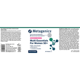 Metagenics Vitamins & Supplements Metagenics Multi Essentials for Women 50+ 60 Tablets
