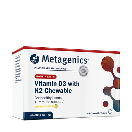 Metagenics Vitamins & Supplements Metagenics Vitamin D3 with K2 Chewable 56