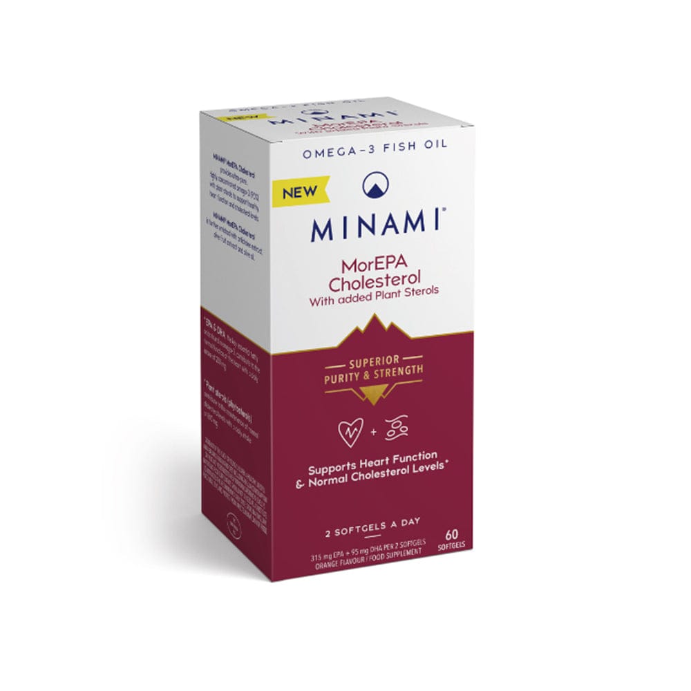 Minami Vitamins & Supplements Minami MorEPA Cholesterol 60 Softgels