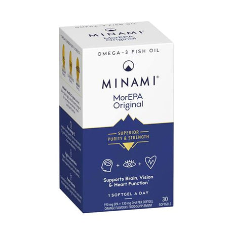 Minami Vitamins & Supplements Minami MorEPA Original Omega-3 Fish Oils Softgels