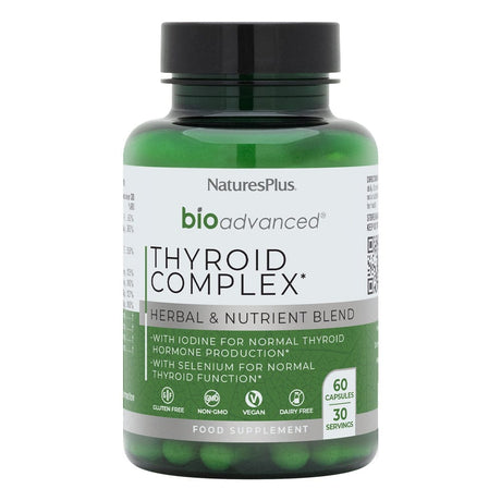 Nature's Plus Vitamins & Supplements Natures Plus BioAdvanced Thyroid Complex Capsules