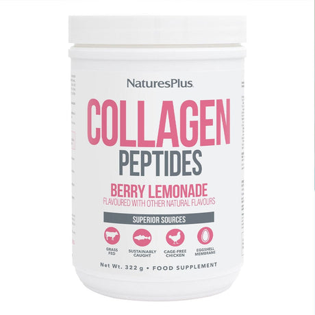 Nature'S Plus Food Supplement Natures Plus Collagen Peptides Powder Berry Lemonade