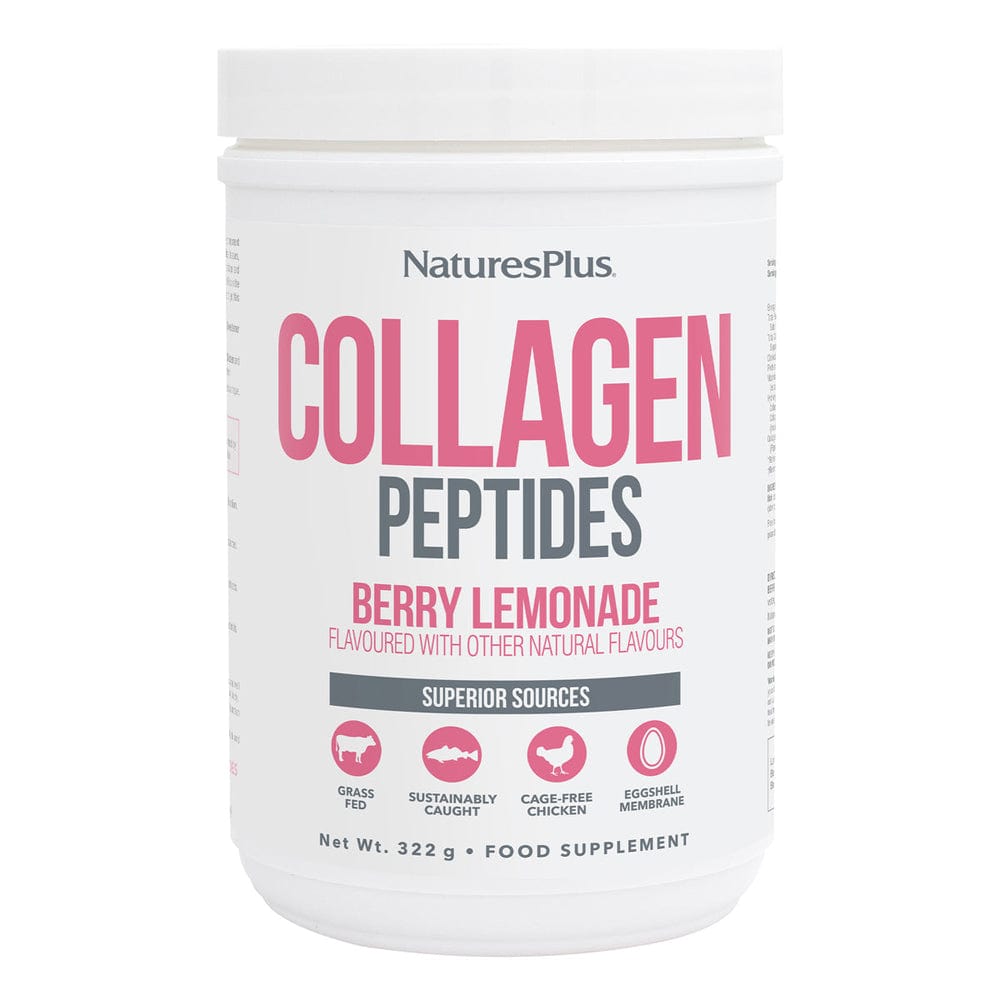 Natures Plus Collagen Peptides Powder Berry Lemonade | Meaghers Pharmacy