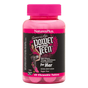 You added <b><u>Natures Plus Power Teen For Her 60 Chewable Tablets</u></b> to your cart.
