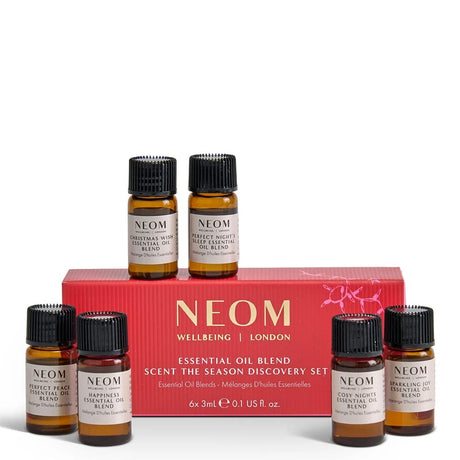 NEOM Essential Oil Drops NEOM Wellbeing Essential Oil Blend Scent The Season Discovery Set