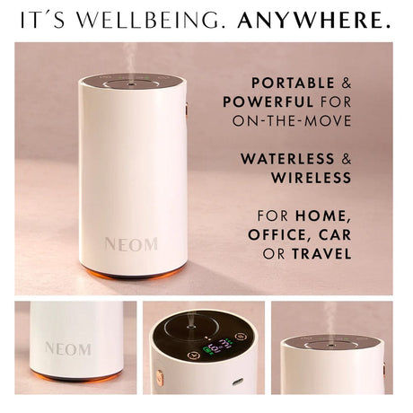 NEOM Diffuser NEOM Wellbeing Pod Mini+ Waterless Essential Oil Diffuser