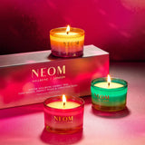 NEOM Candle Set NEOM Wellbeing Winter Wellbeing Candle Trio