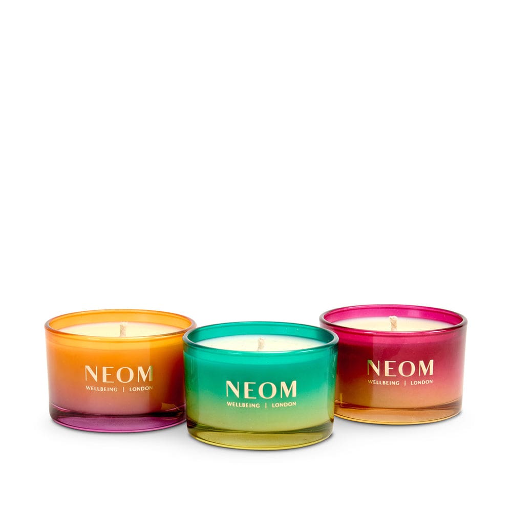NEOM Candle Set NEOM Wellbeing Winter Wellbeing Candle Trio