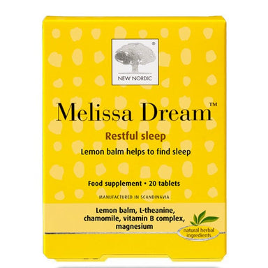 New Nordic Vitamins & Supplements 20 tablets New Nordic Melissa Dream Restful Sleep