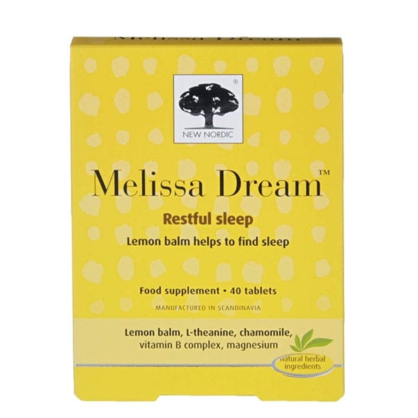 New Nordic Vitamins & Supplements 40 tablets New Nordic Melissa Dream Restful Sleep
